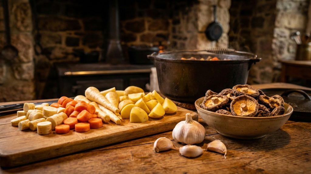 naučte se, jak připravit tradiční bramboračku s pravými ingrediencemi podle osvědčeného receptu. uvařte si chutnou a autentickou polévku plnou českých chutí.