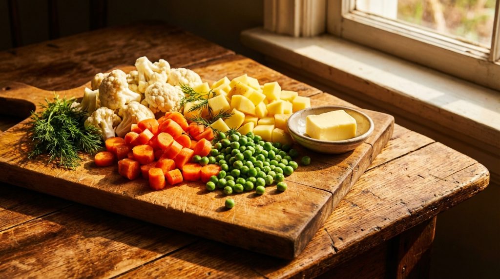 naučte se, jak snadno připravit chutnou a zdravou zeleninovou polévku plnou čerstvých ingrediencí a vitamínů pro vaše zdraví.