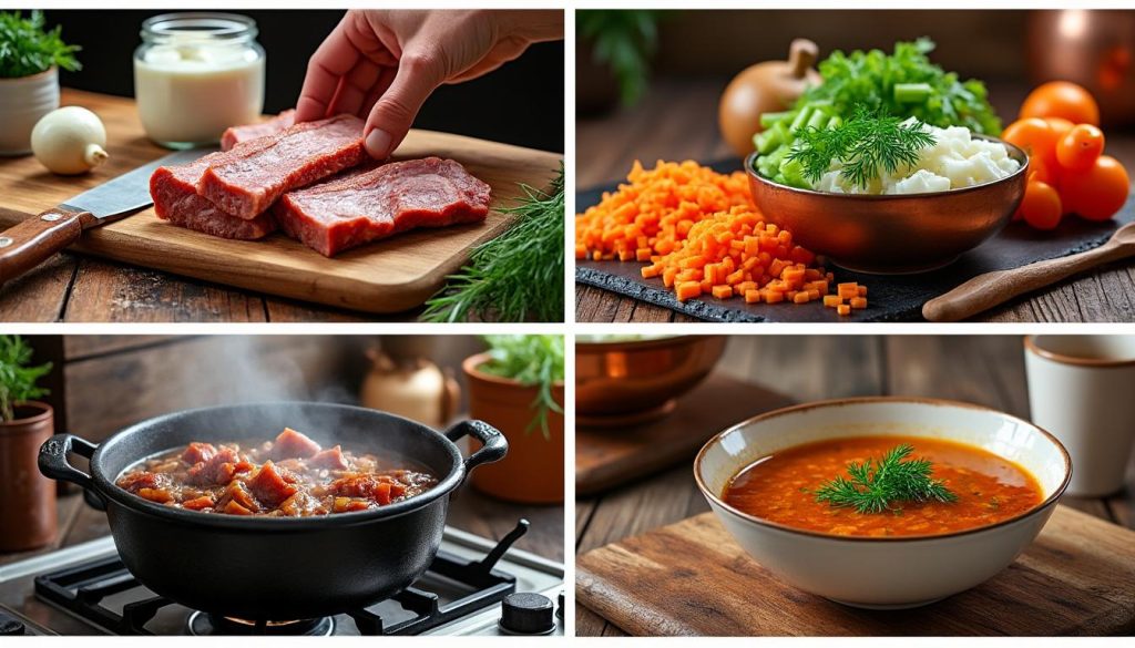 naučte se připravit tradiční uzenou polévku krok za krokem s naším podrobným návodem. objevte autentickou chuť a jednoduché recepty pro vaši kuchyni.