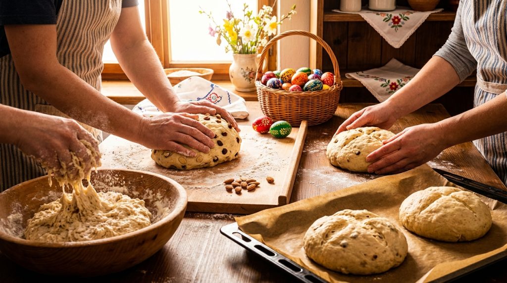 objevte tradiční recept na mazanec, velikonoční pochutinu, kterou si snadno připravíte krok za krokem. užijte si autentickou chuť velikonoc doma!