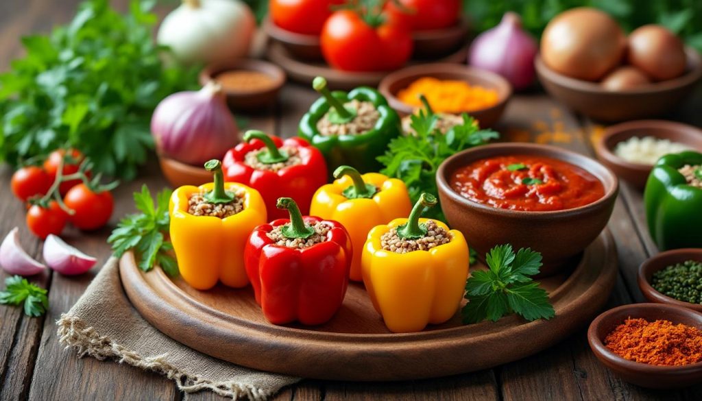 objevte jednoduchý recept na tradiční plněné papriky plné chutí a užijte si domácí lahůdku, která potěší každého.