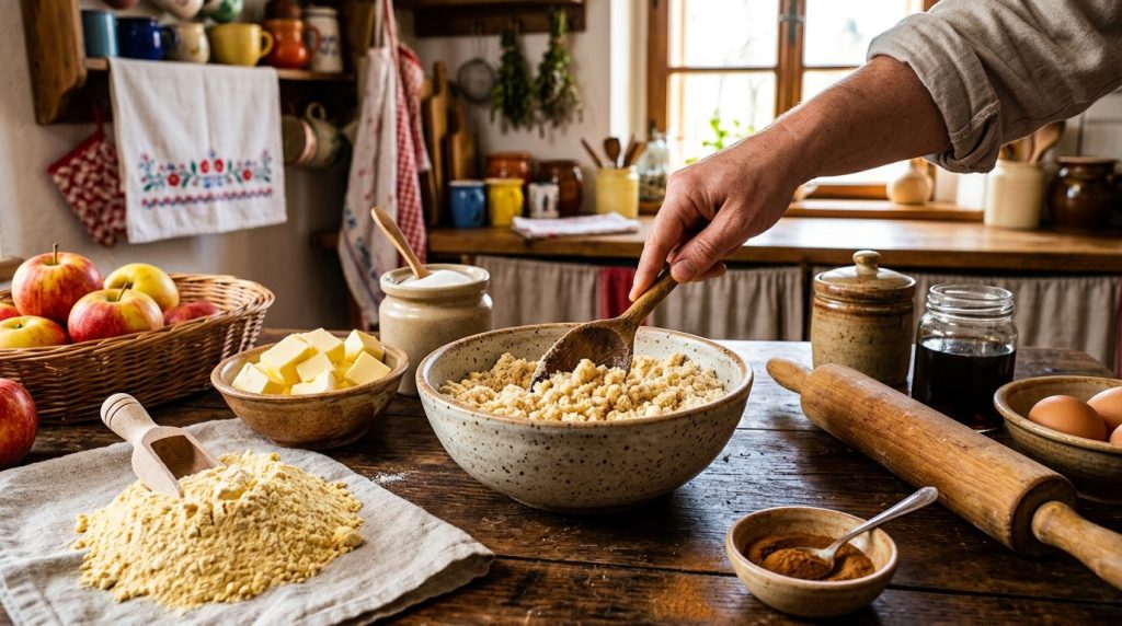 objevte, jak snadno připravit chutnou drobenku podle tradičního receptu a dokonalým způsobem ozvláštnit své dezerty.
