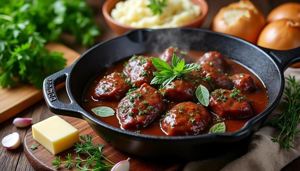 objevte recepty na přípravu chutné játrové omáčky doma. naučte se snadné kroky krok za krokem pro bohatou a lahodnou chuť.