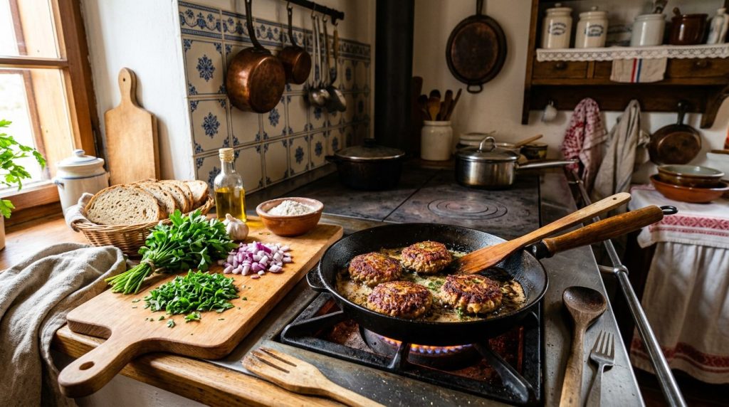 naučte se připravit chutný karbanátek podle tradičního českého receptu, který potěší celou rodinu. jednoduchý postup a suroviny pro skvělou chuť.