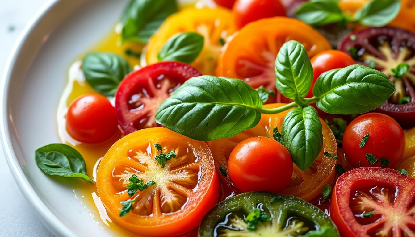 naučte se připravit chutný rajčatový salát krok za krokem s naším jednoduchým a praktickým návodem. ideální recept pro svěží letní pochoutku.