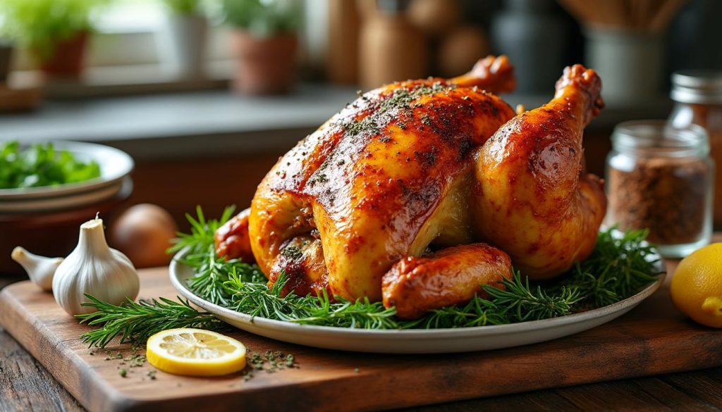 naučte se, jak připravit dokonale pečené kuře v domácí kuchyni s našimi jednoduchými a chutnými tipy pro každodenní vaření.
