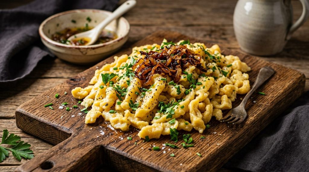 naučte se připravit tradiční špecle podle autentického receptu a obohaťte svůj jídelníček o lahodný a jednoduchý pokrm plný chutí.