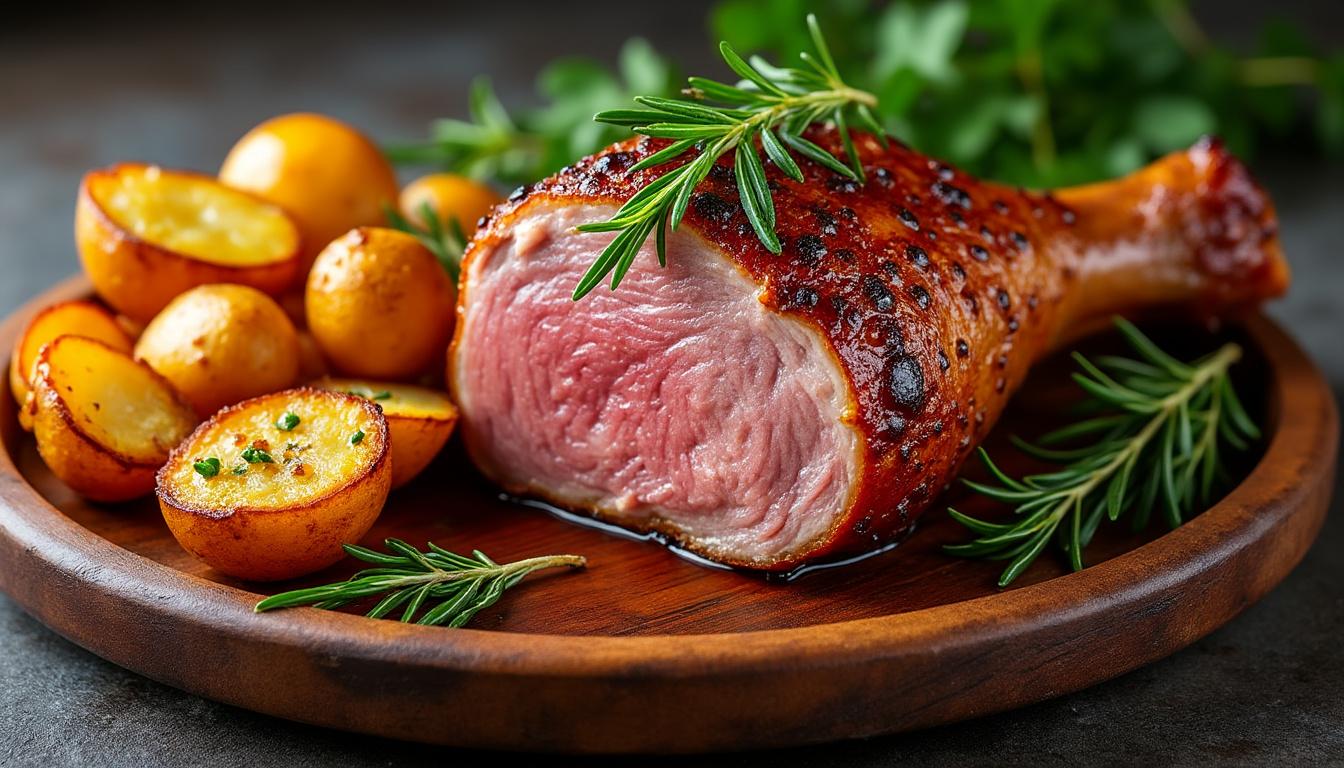 objevte recept na krkovici, jak ji připravit šťavnou a chutnou. naučte se jednoduché kroky pro dokonalé maso plné chuti.