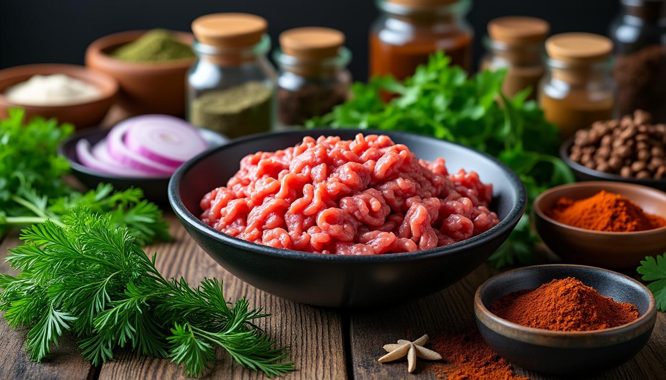 naučte se, jak připravit chutný recept na mleté maso s jednoduchými kroky a lahodnými ingrediencemi pro každodenní i slavnostní příležitosti.