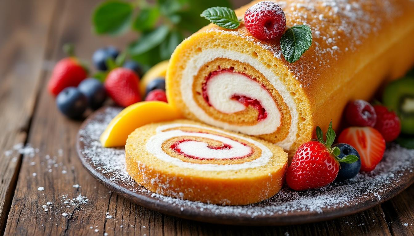 objevte tipy a triky, jak připravit dokonalou piškotovou roládu – lehkou, nadýchanou a chutnou dezertní pochoutku pro každou příležitost.