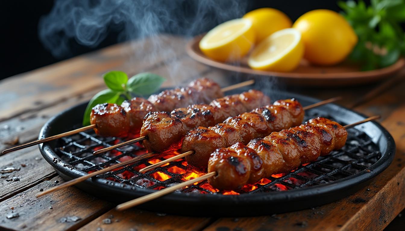 naučte se krok za krokem, jak připravit tradiční řecký souvlaki doma s autentickými ingrediencemi a chutěmi. snadný recept pro vaši kuchyni.
