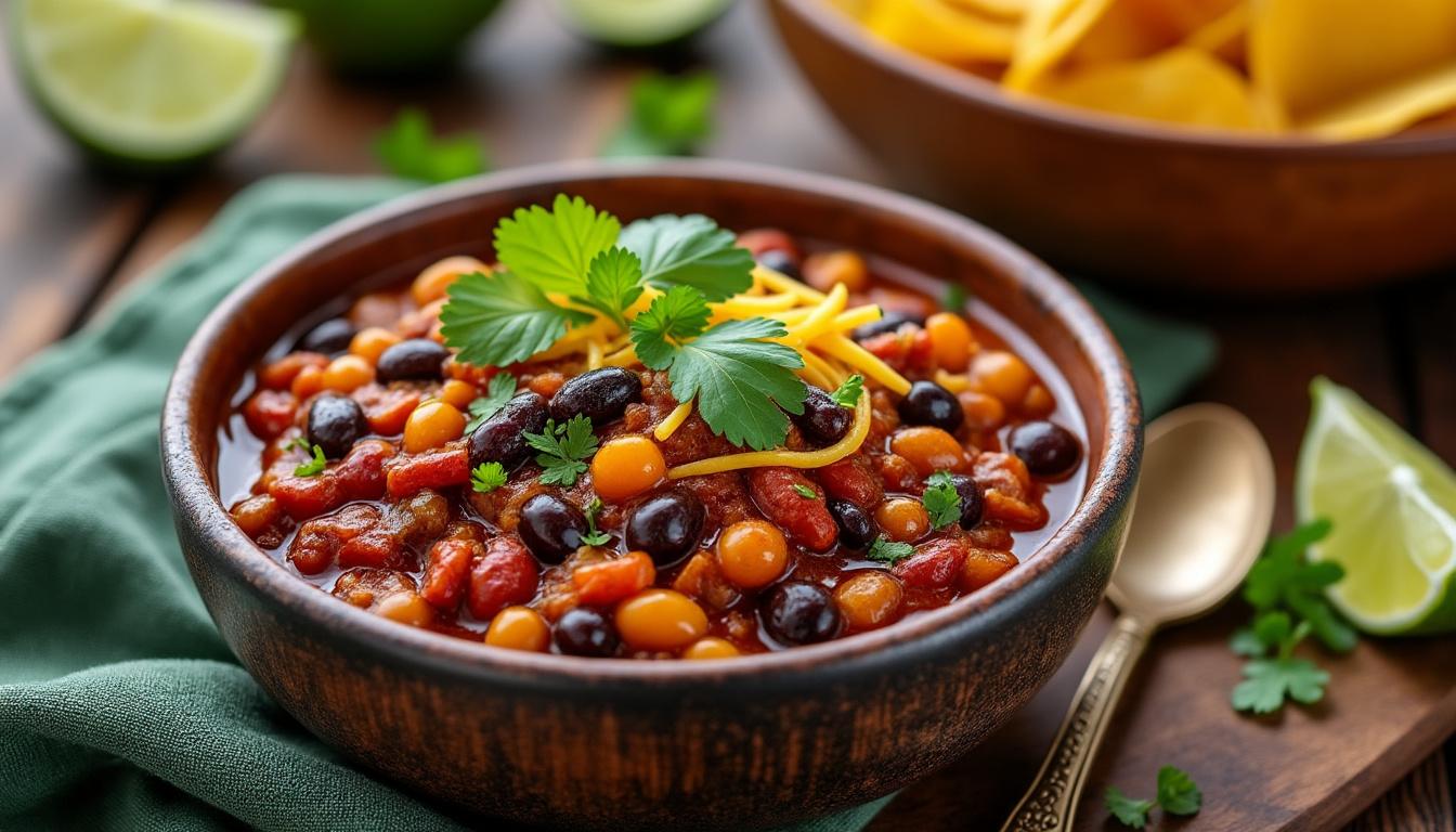 objevte jedinečný recept na chilli con carne, který je ideální pro každou příležitost. lahodná a snadná příprava, kterou si zamilujete.