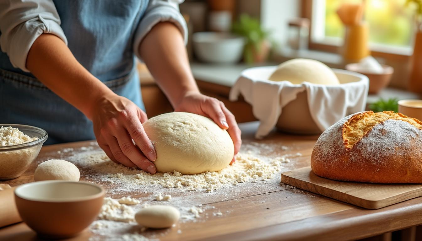 objevte jednoduchý recept na chutný domácí chleba krok za krokem, který si snadno upečete sami v pohodlí domova.