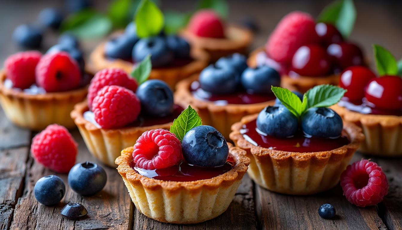 objevte jednoduchý a rychlý recept na přípravu lahodných tartaletek, které potěší každé chuťové pohárky.