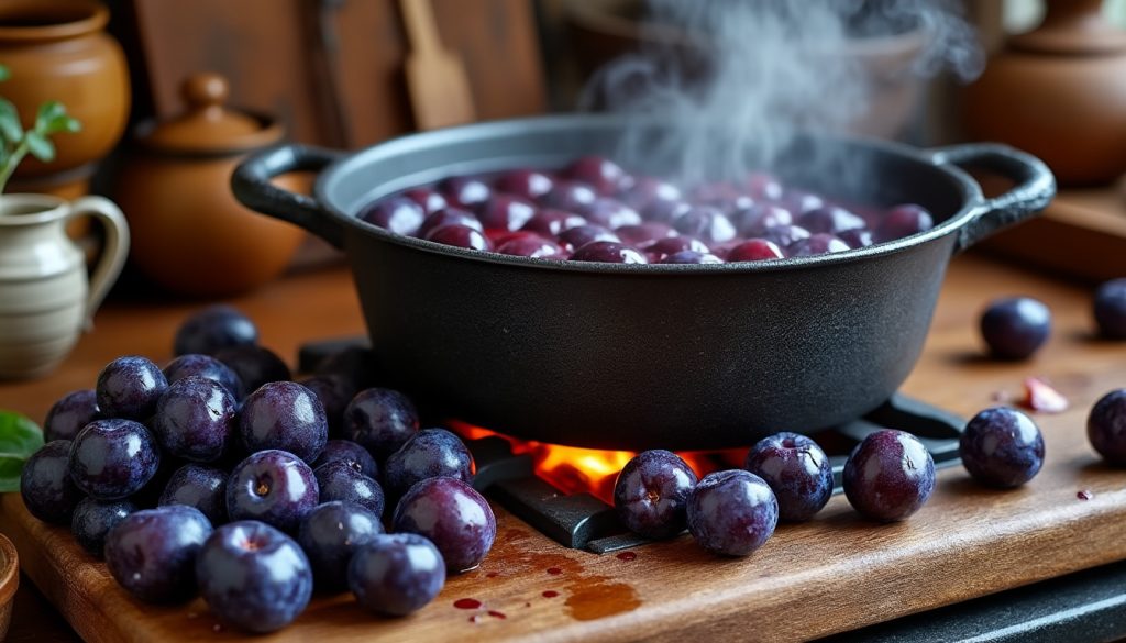 naučte se připravit lahodná tradiční švestková povidla doma s naším jednoduchým a podrobným receptem. perfektní domácí pochoutka plná autentické chuti.