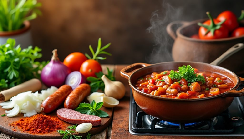 objevte jednoduchý recept na chutný buřtguláš s naším podrobným návodem krok za krokem. naučte se připravit tradiční české jídlo plné chuti.