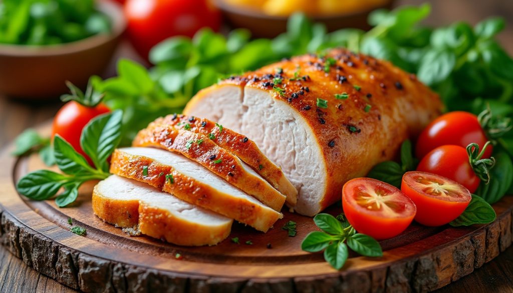 objevte jednoduchý recept na krůtí maso, který vám pomůže připravit chutné a zdravé jídlo plné vlákniny a bílkovin.