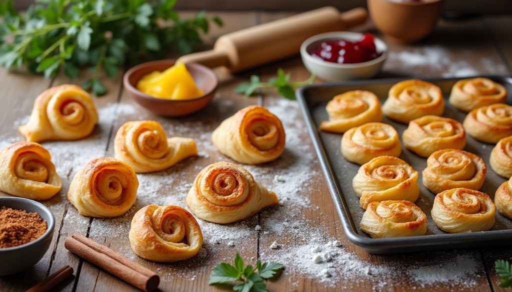 objevte jednoduchý recept na šneky z listového těsta. naučte se krok za krokem, jak připravit chutné a rychlé pochoutky pro každou příležitost.