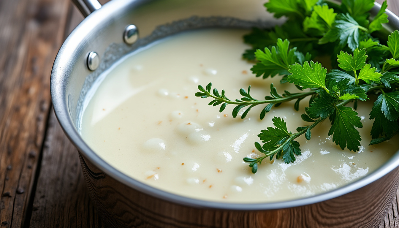 naučte se připravit lahodnou smetanovou omáčku krok za krokem s naším jednoduchým návodem. perfektní recept pro každou příležitost.