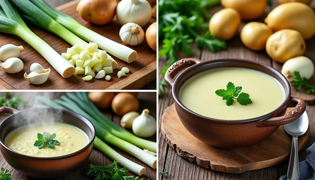 jednoduchý recept na pórkovou polévku s podrobným návodem krok za krokem. naučte se připravit chutnou a zdravou polévku snadno a rychle.