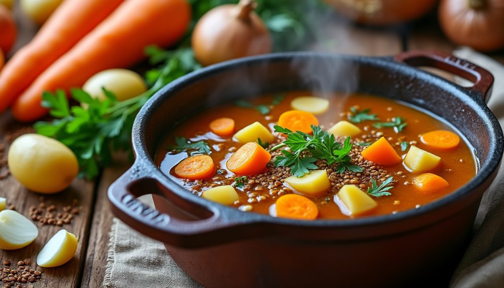 naučte se krok za krokem, jak doma snadno připravit chutnou kmínovou polévku s bohatou chutí a tradičním receptem.