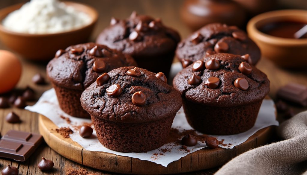 objevte snadný a chutný recept na čokoládové muffiny, který zvládnete rychle připravit doma. perfektní sladká pochoutka pro každou příležitost.