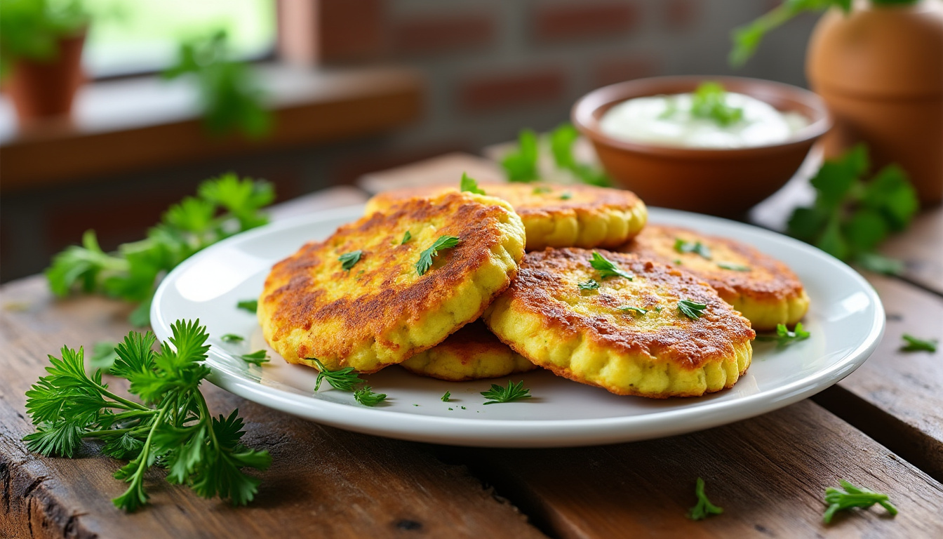 objevte jednoduchý recept na chutné cuketové bramboráky. naučte se je připravit krok za krokem a potěšte svou rodinu i přátele domácím jídlem plným chuti.
