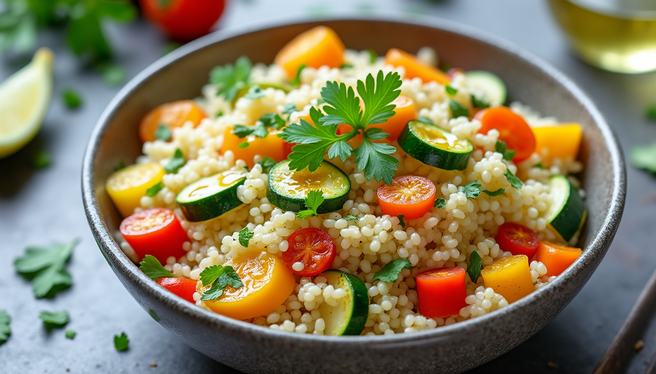 snadný recept na kuskus pro každodenní vaření, který je rychlý, chutný a vhodný pro všechny úrovně kuchařských dovedností.
